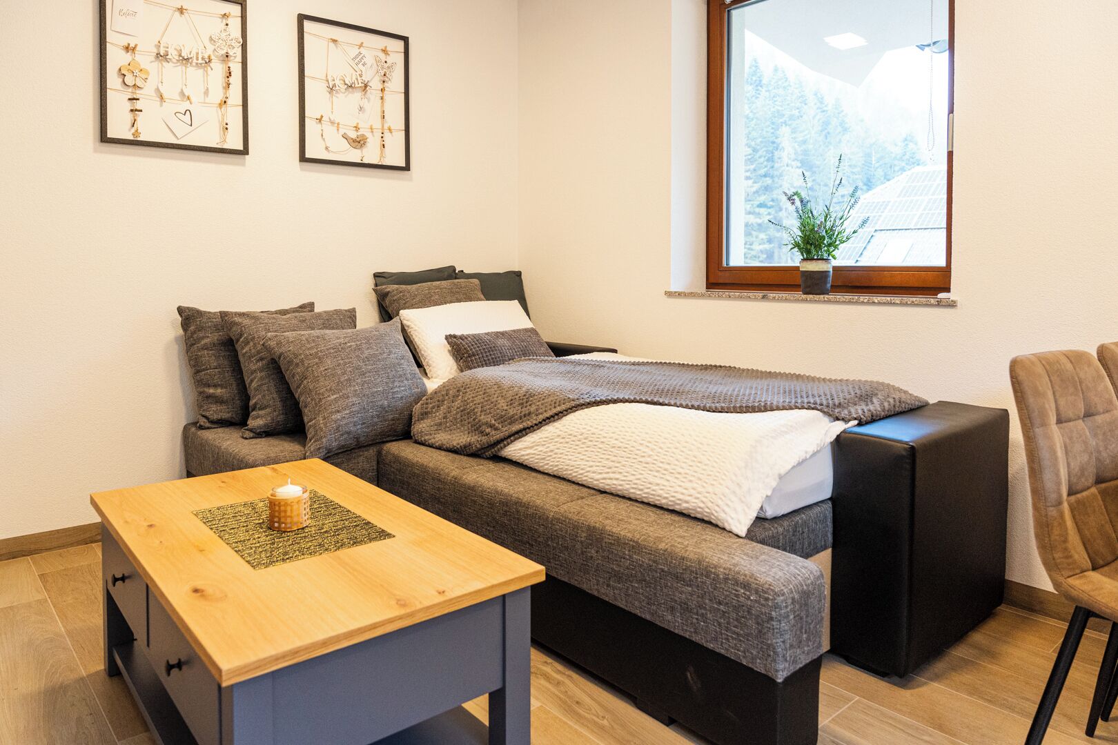 1 slaapkamer, een kluis op de kamer, gratis wifi, beddengoed