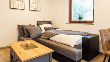 1 slaapkamer, een kluis op de kamer, gratis wifi, beddengoed