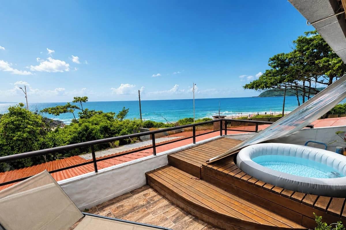 Suíte Água Viva com Jacuzzi - Ondas da Grande - Penha - SC | Tina de hidromasaje privada