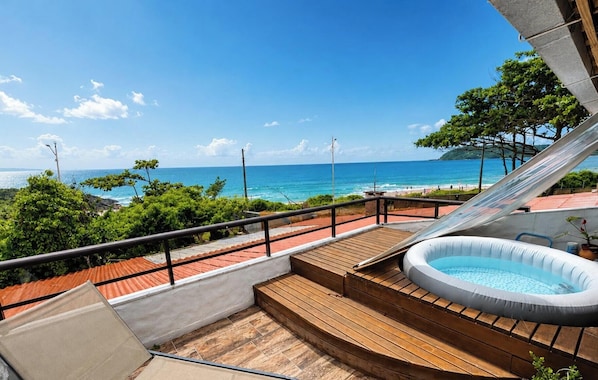 Private spa tub - Pousada Ondas da Grande – Penha/SC (Penha)