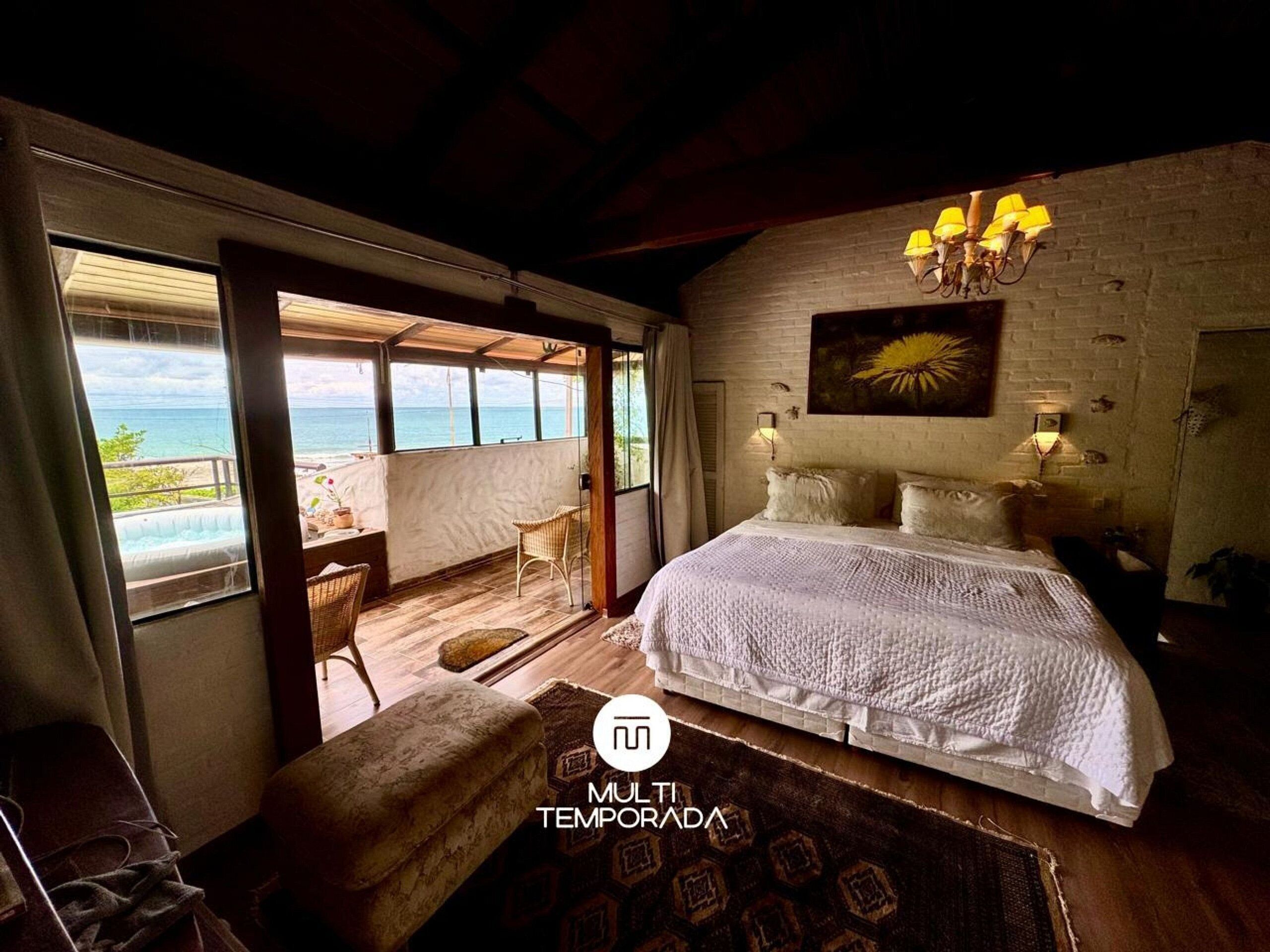 Suíte Água Viva com Jacuzzi - Ondas da Grande - Penha - SC | Egyptian cotton sheets, premium bedding, individually decorated