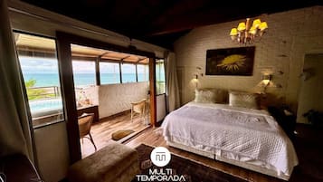 Suíte Água Viva com Jacuzzi - Ondas da Grande - Penha - SC | Egyptian cotton sheets, premium bedding, individually decorated