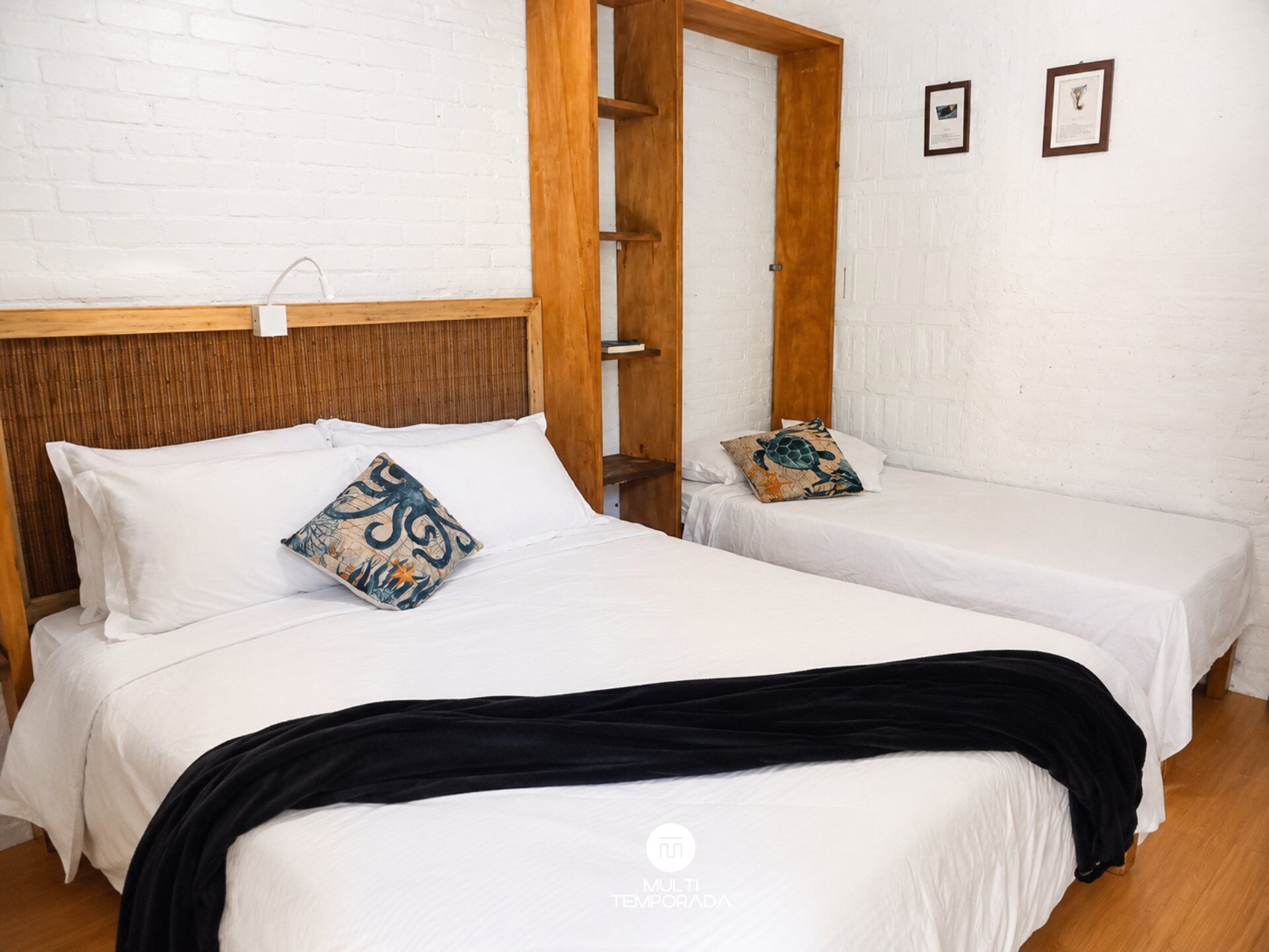 Suíte Tartaruga - Ondas da Grande - Penha - SC | Cadar kapas Mesir, peralatan tempat tidur premium, Wi-fi percuma 