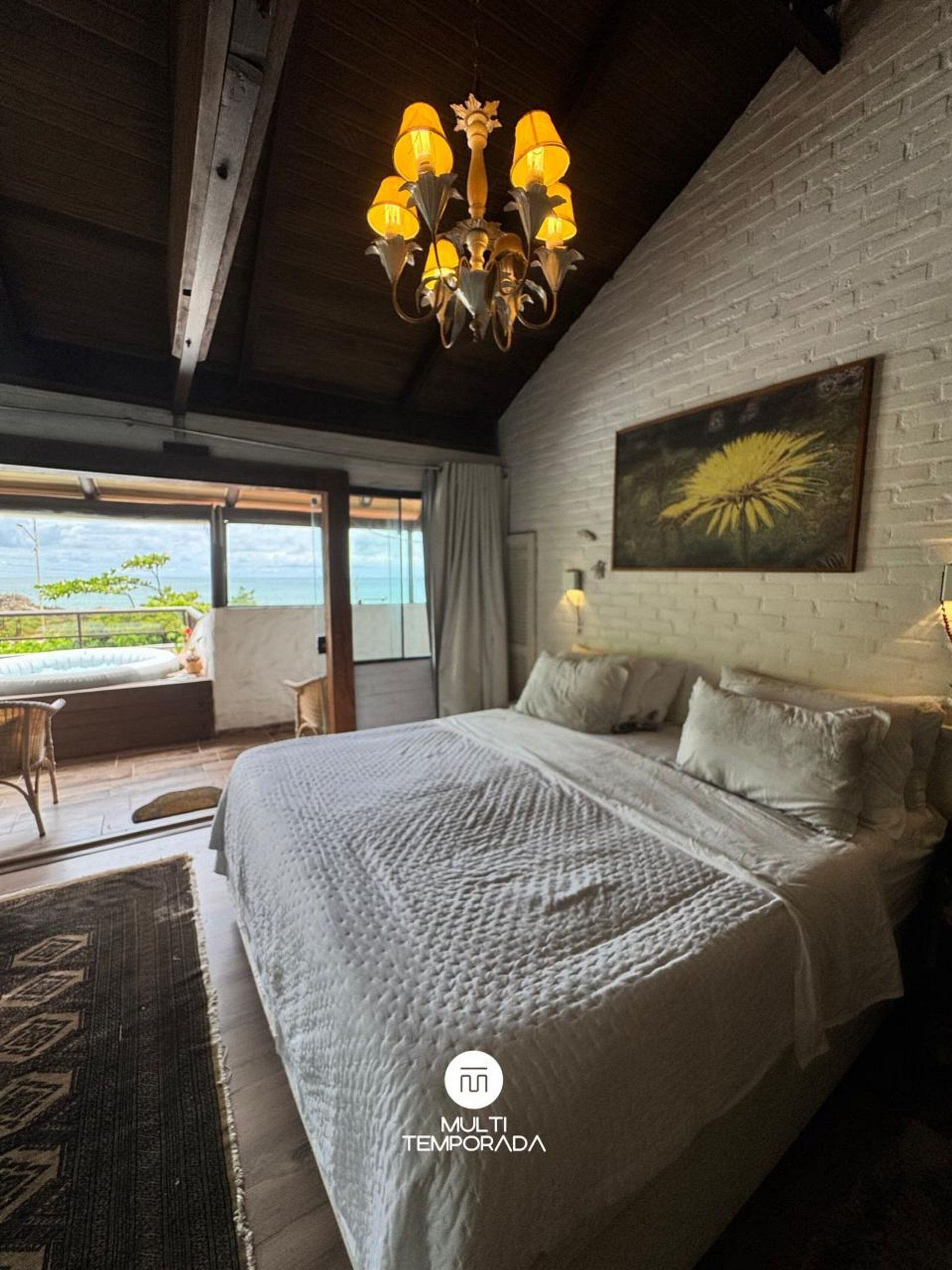 Suíte Água Viva com Jacuzzi - Ondas da Grande - Penha - SC | Seprai premium dan didekorasi berbeda-beda