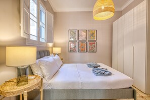 2 bedrooms, iron/ironing board, free WiFi, bed sheets