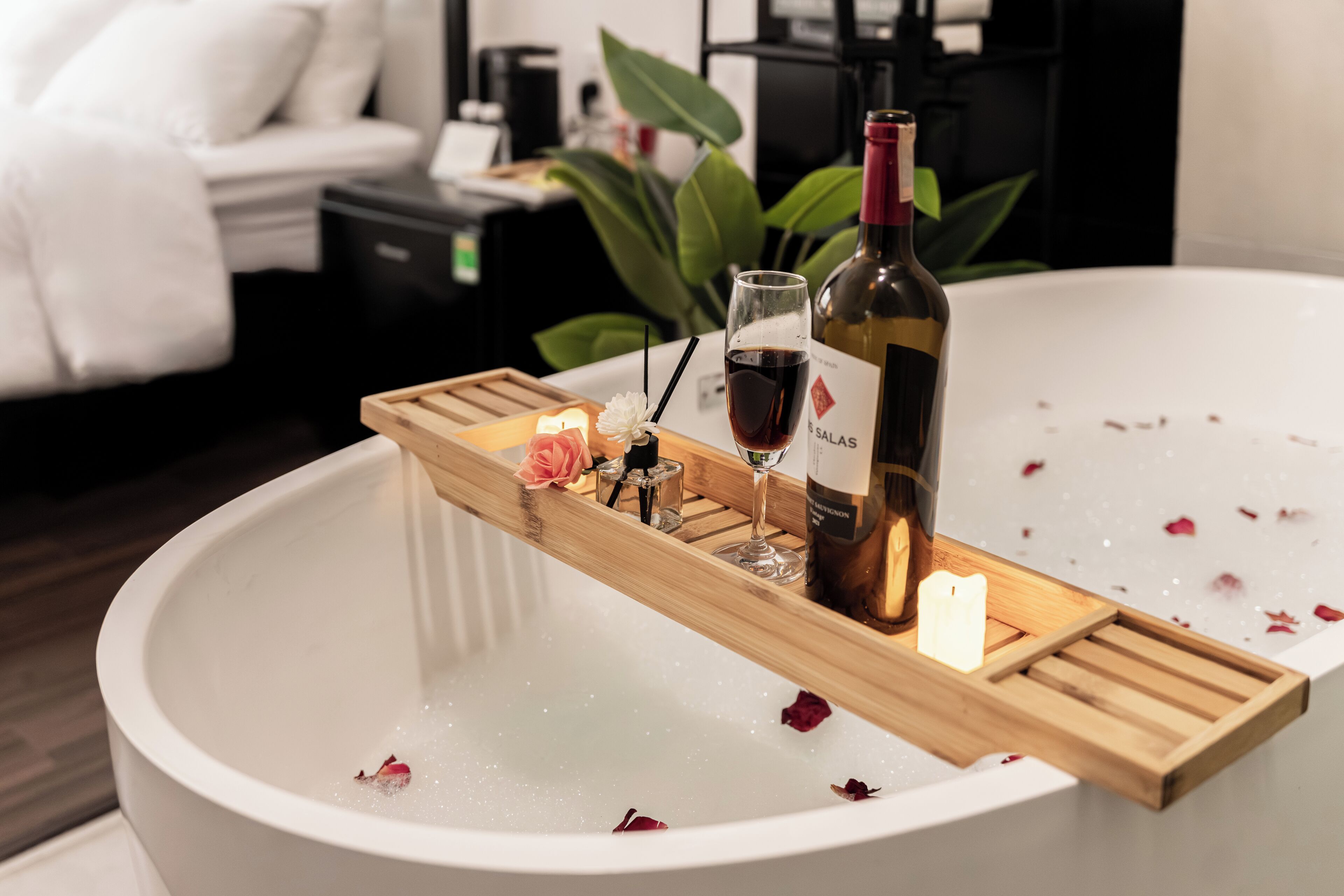Baignoire relaxante profonde
