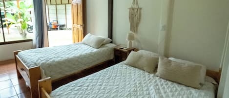 Blackout drapes, free WiFi, wheelchair access