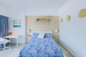 1 bedroom, desk, iron/ironing board, WiFi