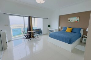 1 bedroom, desk, iron/ironing board, WiFi
