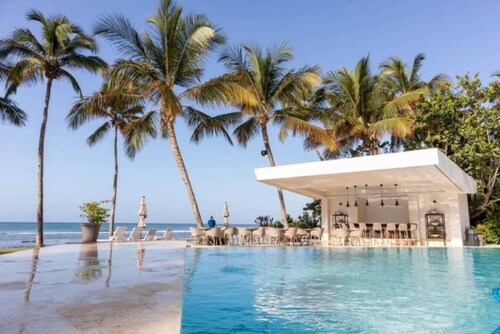 Sunset Caribbean Beachfront Gataway Aquarella Juan Dolio
