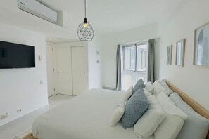 1 غرفة نوم ومكتب ومكواة/لوح كي وواي فاي