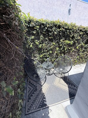 Terrace/patio - Terrific 2-bedroom house with in the heart of Hollywood! (Los Angeles)