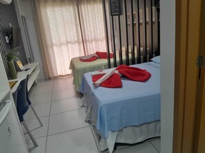 1 室のベッドルーム、アイロン / アイロン台、WiFi、ベッドシーツ