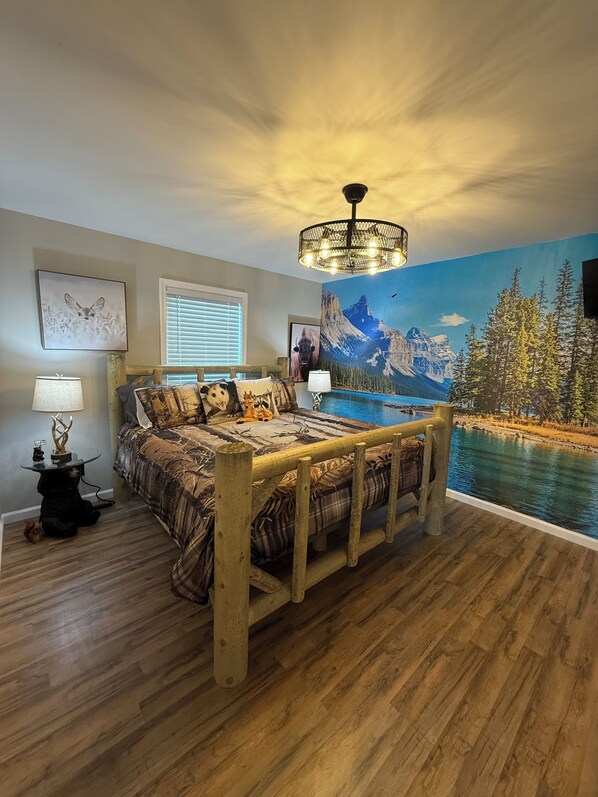 1 makuuhuone, silitysrauta/-lauta, Wi-Fi, vuodevaatteet