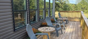 Charming 1-bedroom lodge in fabulous Somerset with AC