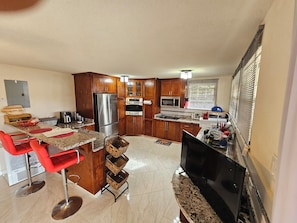 Microwave, oven, stovetop
