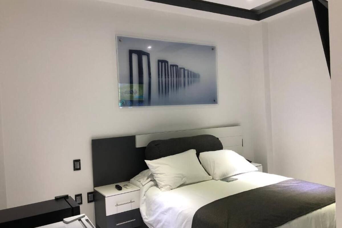 Blackout curtains, iron/ironing board, free WiFi