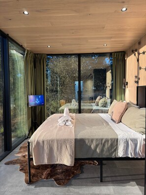 1 室のベッドルーム、ベッドシーツ