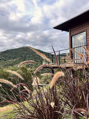 Cabaña Deluxe, hidromasaje | Vista al jardín