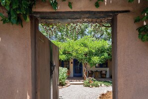 Exterior detail - Luxury Historic Home • Gardens • Walk to Town • Hot Tub (Santa Fe)