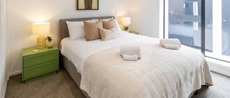 2 habitaciones, tabla de planchar con plancha y wifi gratis