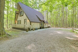 Exterior - Lake Access Cabin w/ Deck, Fire Pit & Grill! (Elmira)