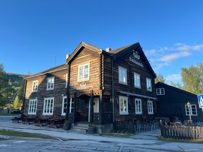 Fassade der Unterkunft