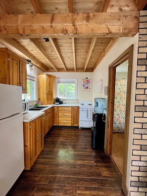 Microwave, oven, stovetop