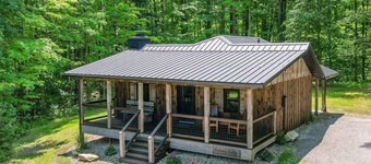 Cozy Rustic Cabin w/ Hot Tub & Scenic Trails in Ohio’s Wine Country
