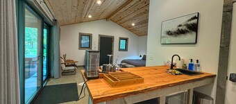 Woodside Cabins w/ Hot Tub, Deck & Trails on Picturesque Wine Country Estate