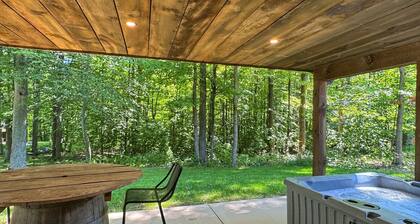 Charming Woodside Cabin w/ Private Hot Tub & Scenic Trails at Standing Rock Far