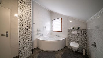 Shower, hair dryer