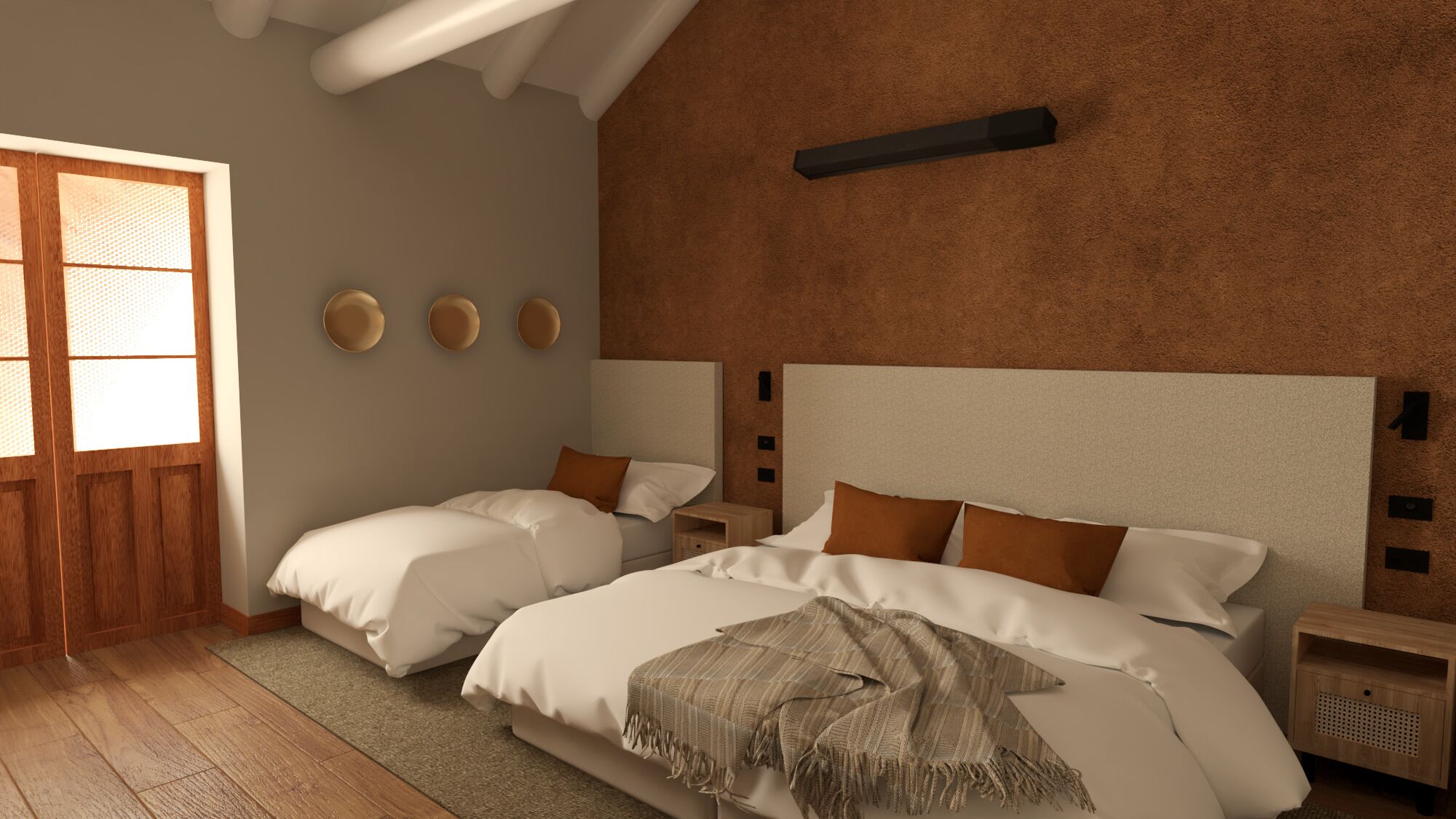 Standard Triple Room | In-room safe, desk, free WiFi