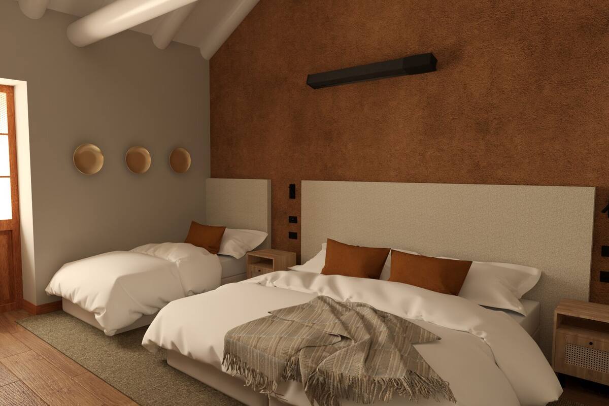 Standard Triple Room | In-room safe, desk, free WiFi