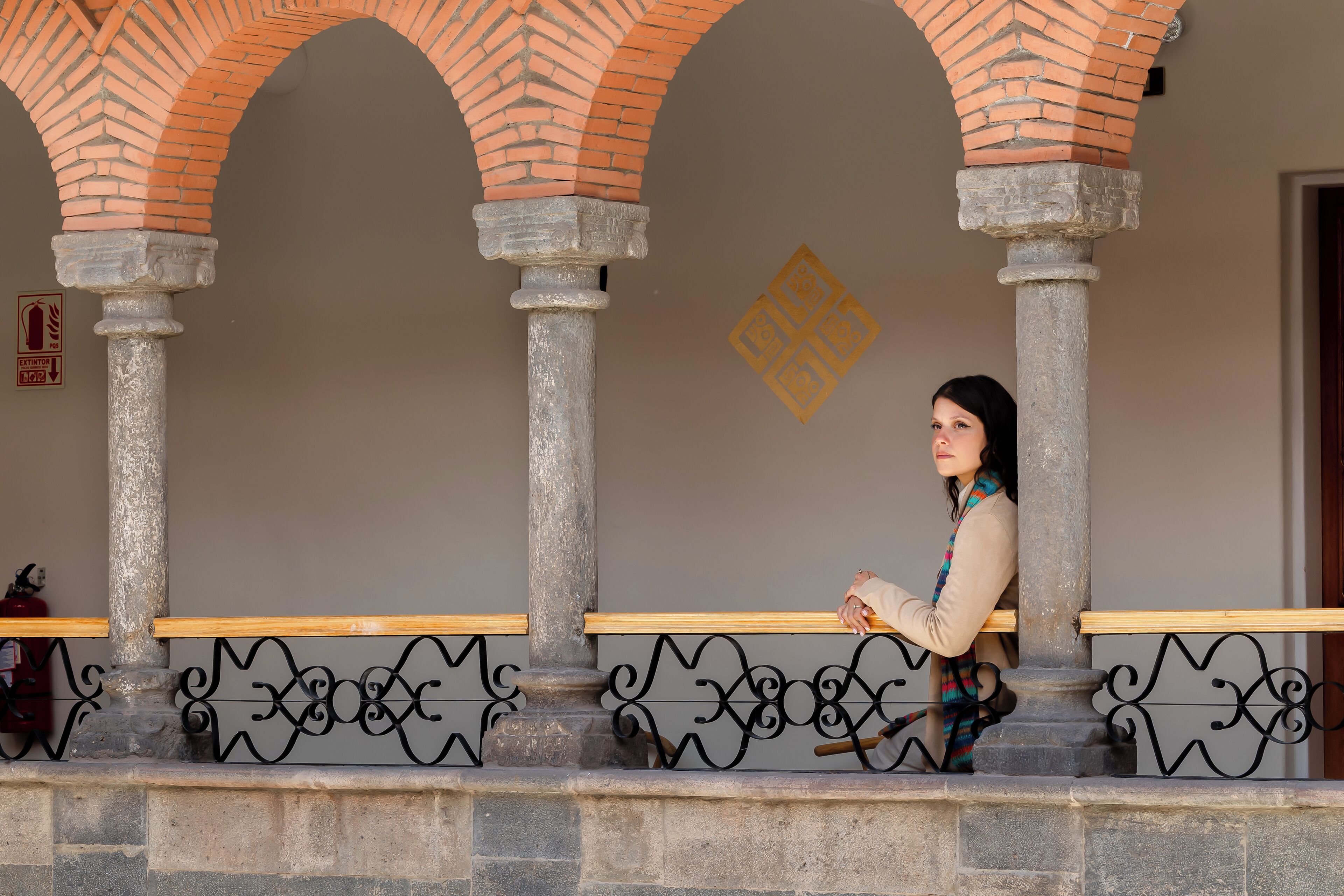 Näkymä sisäpihalle