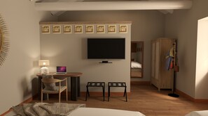 خزنة داخل الغرفة ومكتب وواي فاي مجانًا