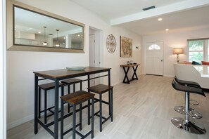 Dining - Modern Clearwater Getaway – 4BR/2BA w/ Pool, Hot Tub & Prime Location (Clearwater)