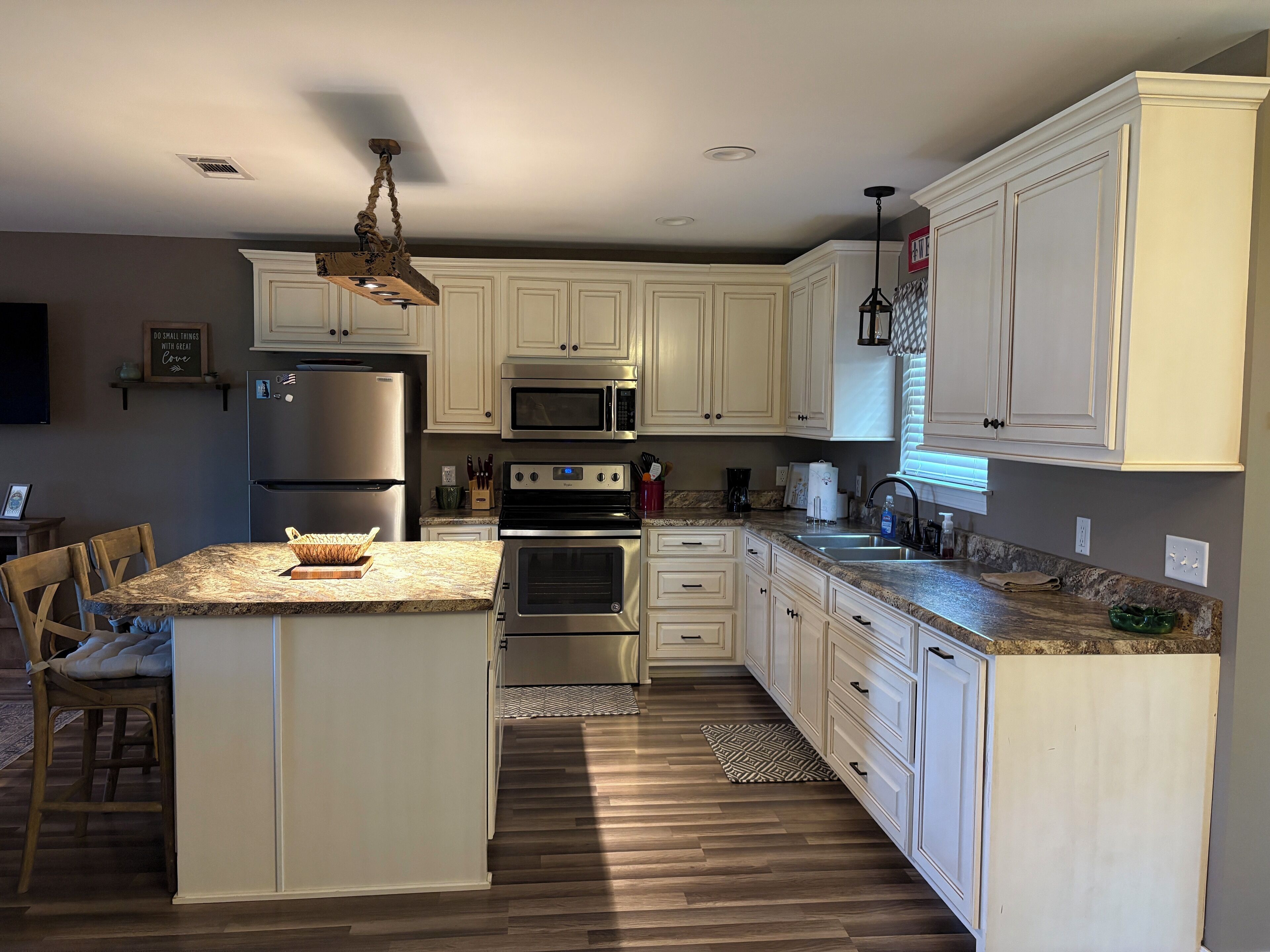 Microwave, oven, stovetop