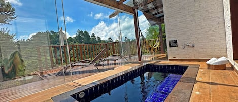 Superior Chalet, Mountain View | Desk, free WiFi