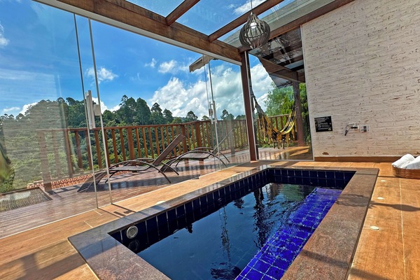 Chalet superior, vista a la montaña | Escritorio y wifi gratis