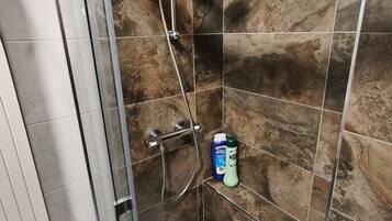 Assecador de cabells, bidet, tovalloles i sabó