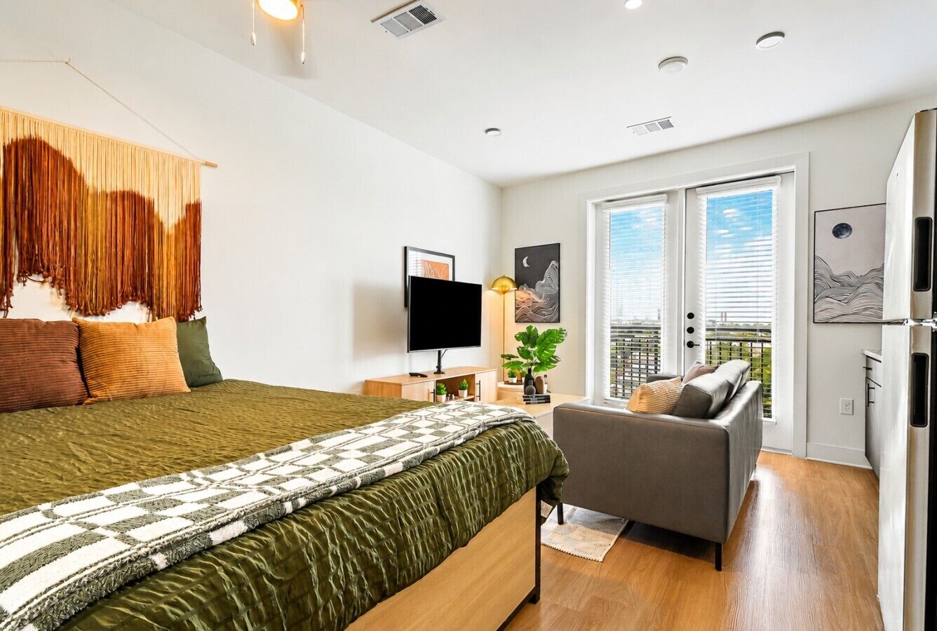 1 bedroom, WiFi, bed sheets