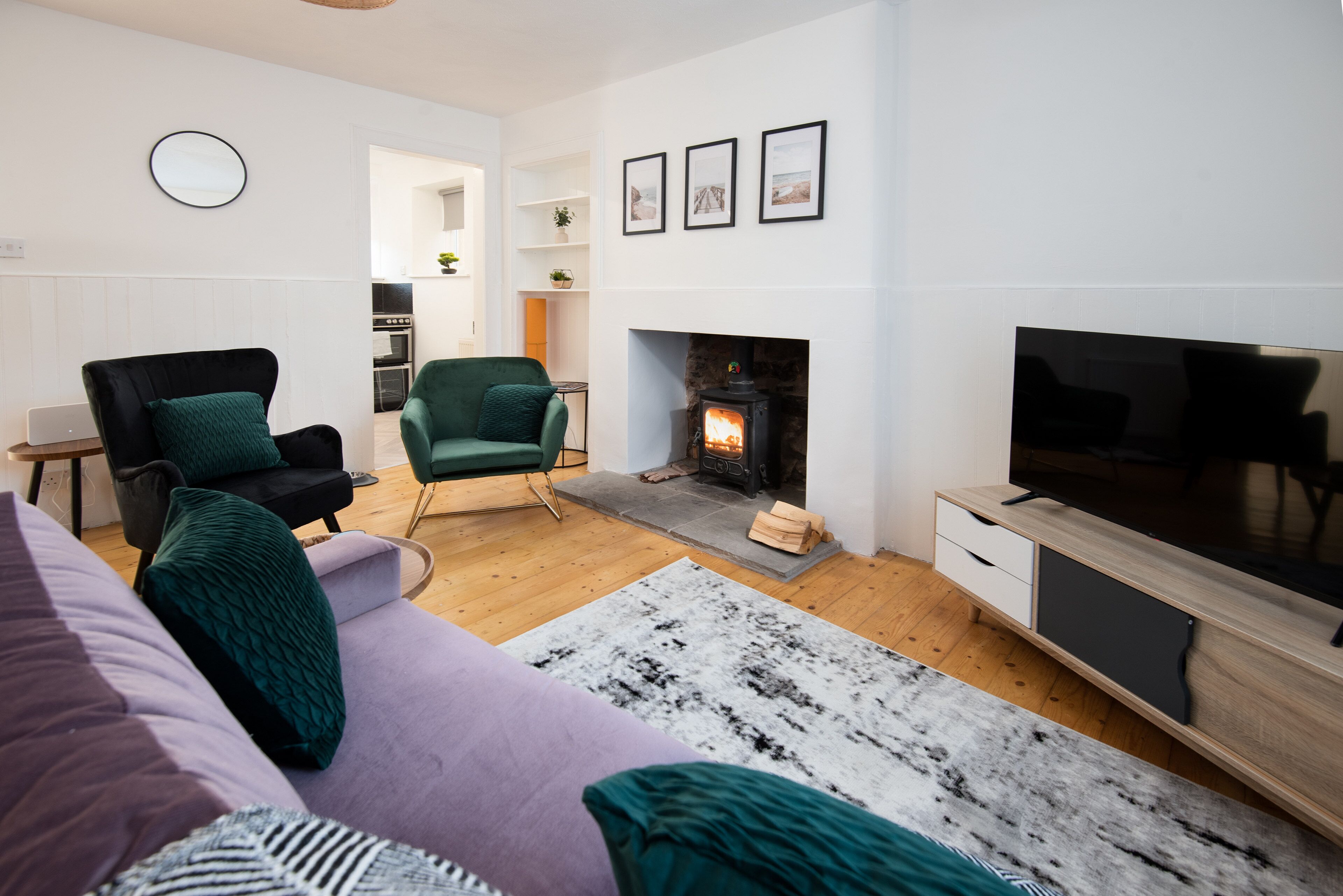 Maison, 2 chambres | Salle de séjour