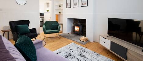 Maison, 2 chambres | Salle de séjour