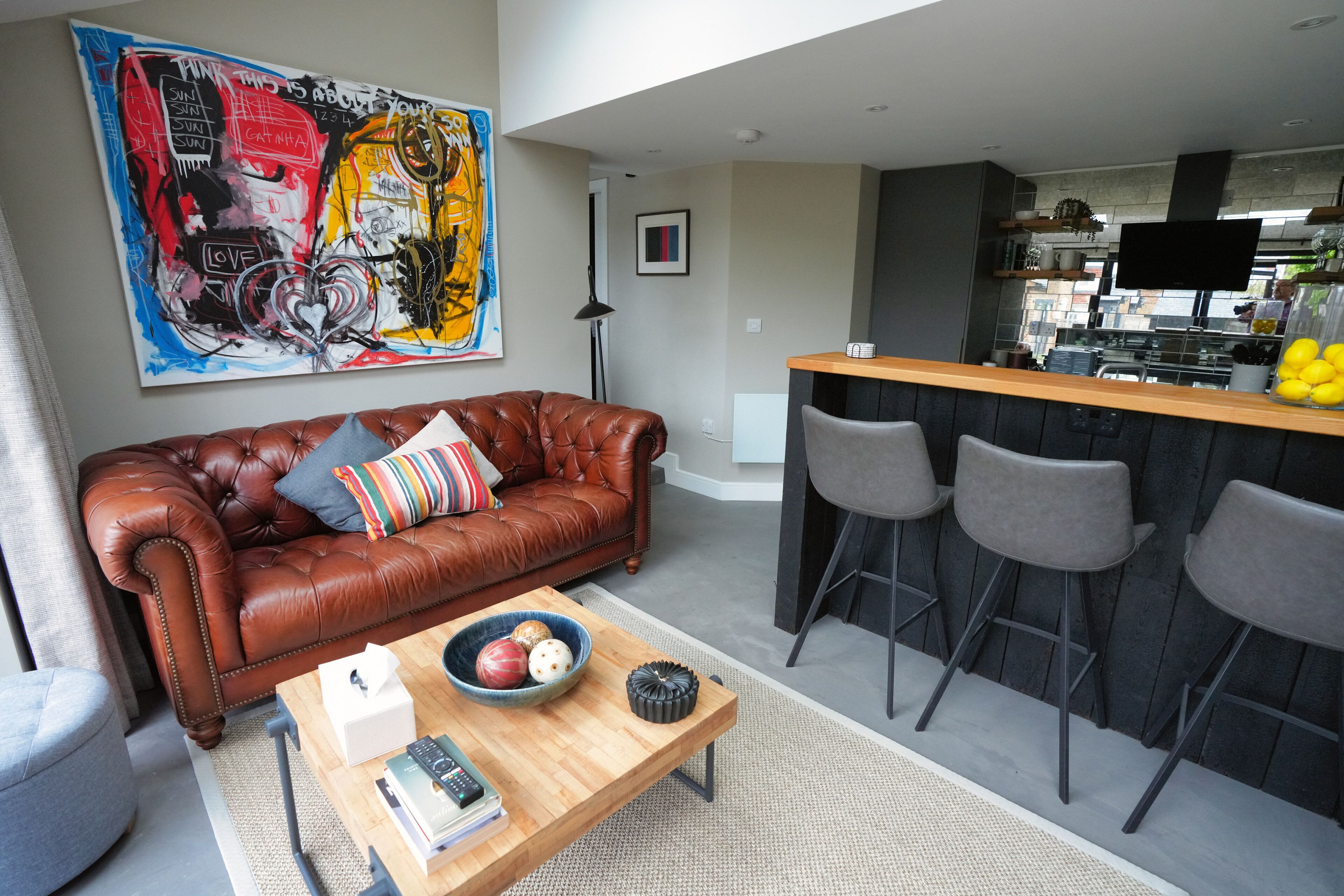 House, 1 Bedroom | Living room