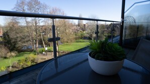 Apartment, 1 Bedroom | Balcony view - Surrey Hills Escape: Riverside Walks & Quick Links (Godalming)