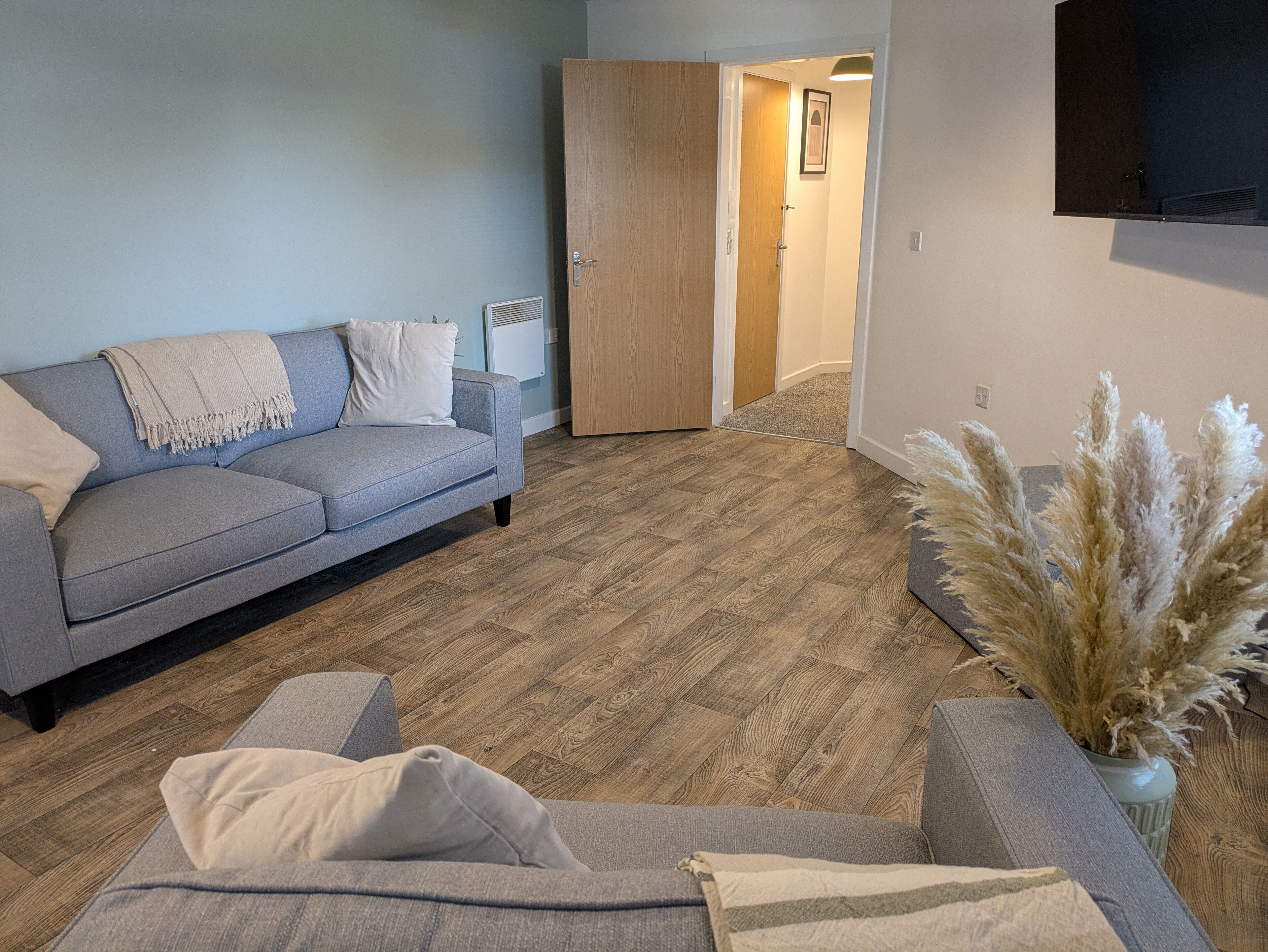 Apartemen, 2 kamar tidur | Ruang keluarga