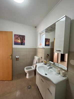 Shower, hair dryer, towels, soap - The perfect combination of peace and quiet and proximity to the sea for relaxing on the Adriatic. (Sveti Juraj)