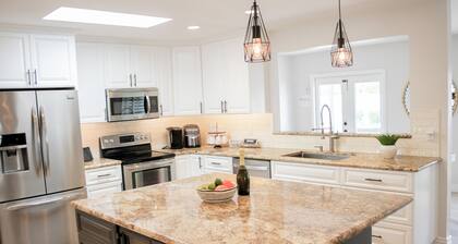 Bright, Fun & Family-Friendly Oasis w/ Pool, Hot Tub, EV Charger, Fun Location