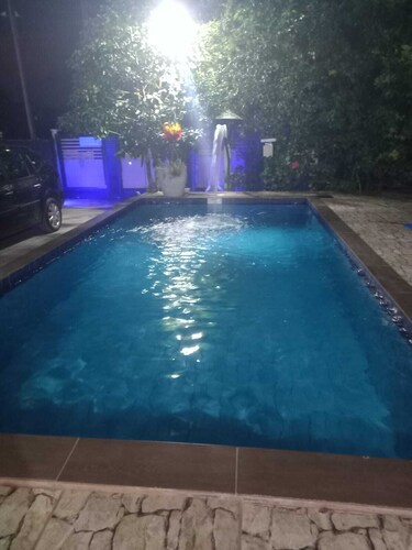 Cozy house in Matinhos. House with swimming pool. covered barbecue.